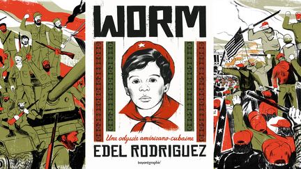 La couverture de "Worm, une odyssée américano-cubaine" d'Edel Rodriguez. (BAYARD GRAPHIC)