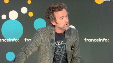 Romain DUris, à l'affiche du film : "Le Règne animal" de Thomas Cailley. (franceinfo)