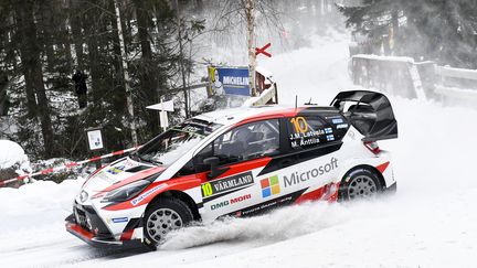 Jari-Matti Latvala  (Toyota) (JONATHAN NACKSTRAND / AFP)