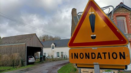 Le Pas-de-Calais de nouveau inondé début janvier 2024 (photo d'illustration). (MORGANE GUIOMARD / RADIO FRANCE)