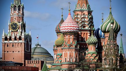 The Kremlin, in Moscow, the Russian capital, April 24, 2024. (ALEXANDER NEMENOV / AFP)