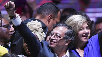 Gustavo Petro à Bogota (Colombie), le 19 juin 2022. (JUAN BARRETO / AFP)