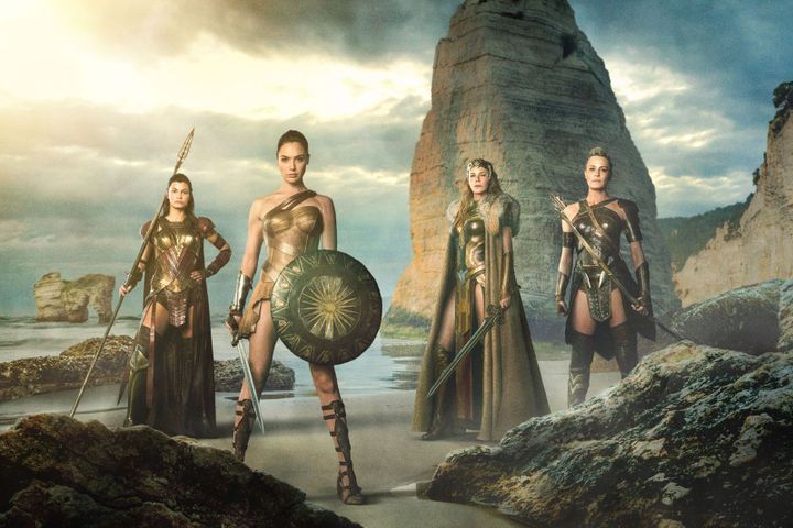 Connie Nielsen, Gal Gadot, Lisa Loven Kongsli, Robin Wright dans "Wonder Woman" de Patty Jenkins
 (Warner Bros. France)