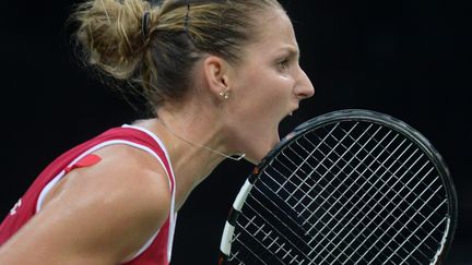 La rage de Pliskova (MICHAL CIZEK / AFP)