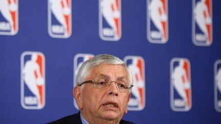 David Stern, patron de la NBA depuis 1984 (NEILSON BARNARD / GETTY IMAGES NORTH AMERICA)