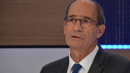 Eric Woerth, secrétaire national des Républicains et député de l'Oise, dans le studio 221 de Radio France.&nbsp; (Jean-Christophe Bourdillat / Radio France)