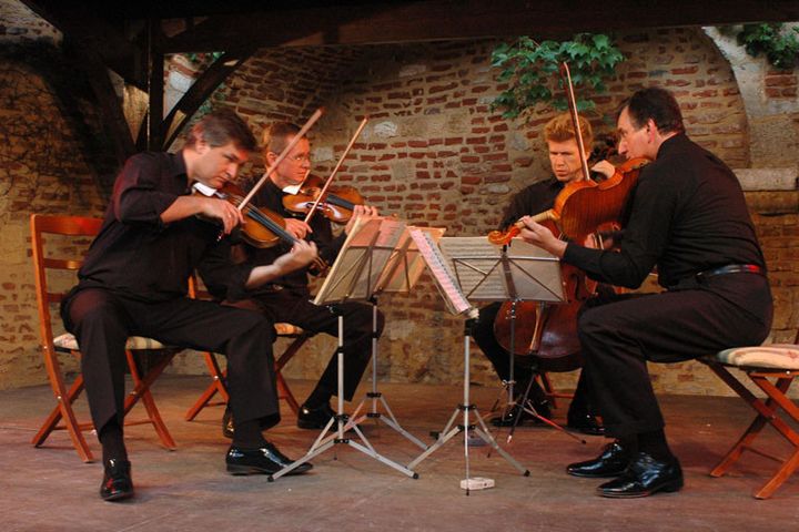 Le quatuor Prazak
 (JACKY SCHOENTGEN / MAXPPP )