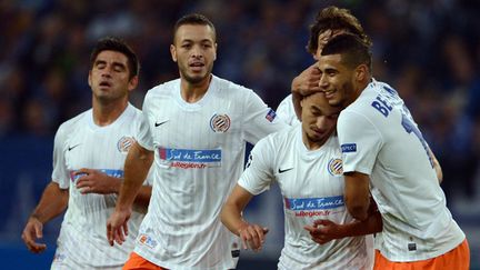 Saint-Etienne-Montpellier, un duel souvent chaud (JOHANNES EISELE / AFP)