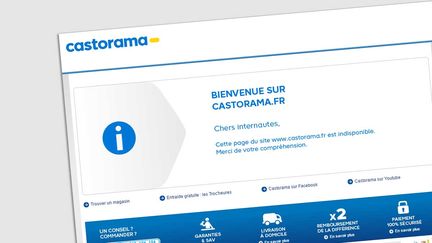 &nbsp; (Le site de Castorama (capture d'écran))