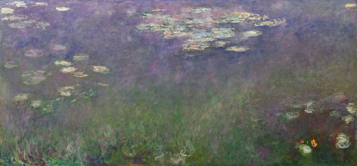 Claude Monet, "L'Agapanthe", 1920-1926, Cleveland Museum of Art (John L. Severance Fund and an anonymous gift)