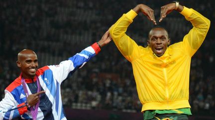 Mo Farah et Usain Bolt ont été deux protagonistes importants des Mondiaux de Daegu 