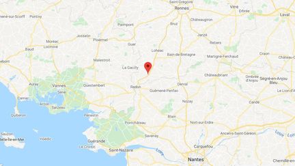 120 personnes ont participé à la soirée du club de foot de Renac en Ille-et-Vilaine.&nbsp; (GOOGLE MAPS / FRANCEINFO)