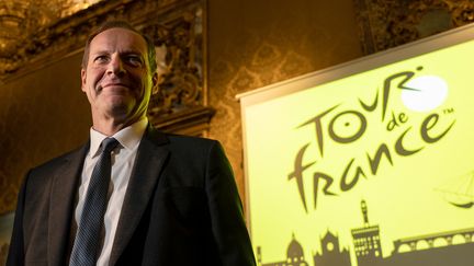 Christian Prudhomme, directeur du Tour de France, le 25 juin 2023. (MARCO BERTORELLO / AFP)