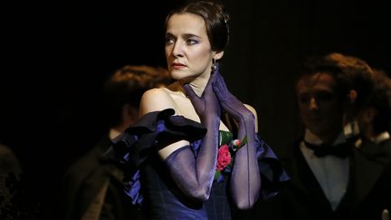 Agnès Letestu dans "La Dame aux Camélias" (septembre 2013, à l'Opéra Garnier)
