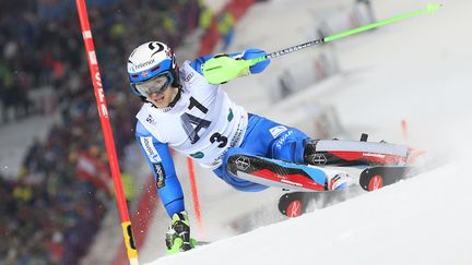 Le Norvégien Henrik Kristoffersen (ERWIN SCHERIAU / APA)