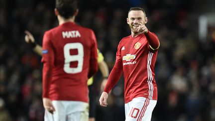 Wayne Rooney a encore marqué ce soir. (OLI SCARFF / AFP)