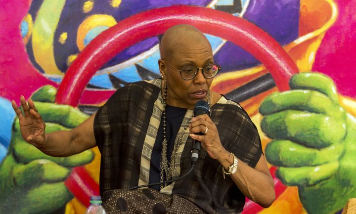 Dee Dee Bridgewater en conférence de presse
 (Jean-François Lixon )