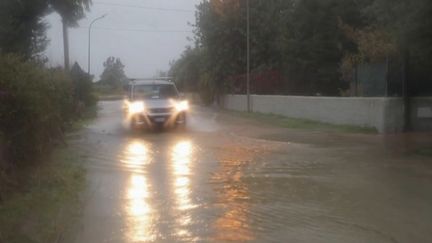 Intempéries en Sicile : la région de Syracuse frappée par une forte tempête (FRANCE 2)