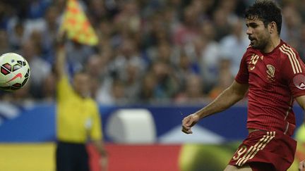 L'attaquant espagnol Diego Costa n'a pas encore marqué avec la sélection