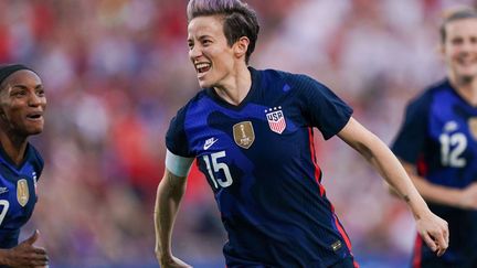 L'Américaine Megan Rapinoe le 11 mars 2021, au Texas.  (DANIELA PORCELLI/SPP/REX/SIPA / SHUTTERSTOCK)