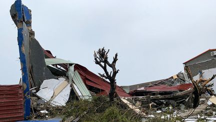 Un aperçu des dégâts à Beira (Mozambique), le 18 mars 2019, après le passage du cyclone Idai. (DEBORAH NGUYEN / WFP)