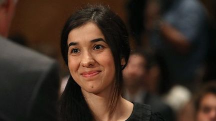 Nadia Murad prix Sakharov 2016 (MARK WILSON / GETTY IMAGES NORTH AMERICA / AFP)