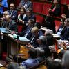 Le ministre de l'Intérieur, Gérald Darmanin, durant les questions au gouvernement, à l'Assemblée nationale, le 24 octobre 2023. (THOMAS SAMSON / AFP)