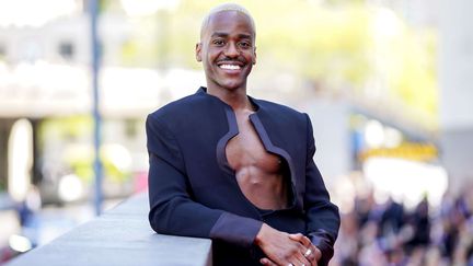 L'acteur Ncuti Gatwa aux Virgin Media British Academy Television Awards, à Londres, le 8 mai 2022. (SCOTT GARFITT/SHUTTERSTOCK FOR B/SIPA / SIPA)