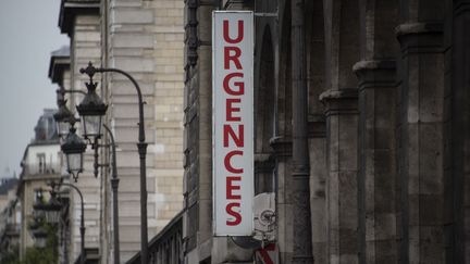 Les urgences d'un hôpital à Paris, le 23 septembre 2022. (MAGALI COHEN / HANS LUCAS / AFP)