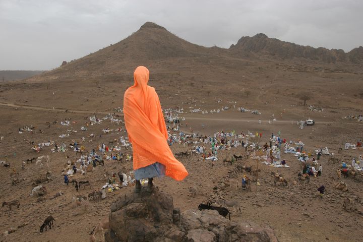 Boris Heger. Site de distribution de nourriture, Abata, Soudan, 2006. Avec l’aimable autorisation du CICR. &nbsp; (HEGER, BORIS)