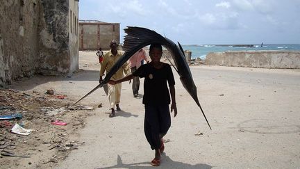 et la dissolution de sa marine ont amené plusieurs compagnies maritimes étrangères à profiter de cette situation pour pratiquer une pêche illégale. Des chalutiers européens et japonais envahissent les eaux non protégées du pays pour piller ses ressources halieutiques. (REUTERS/Feisal Omar)