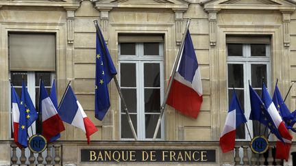 La fa&ccedil;ade de la Banque de France, le 9 mai 2012. (CHARLES PLATIAU / REUTERS)