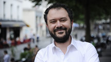 Le dessinateur Riad Sattouf à Paris, le 12 juin 2015. (THOMAS OLIVA / AFP)