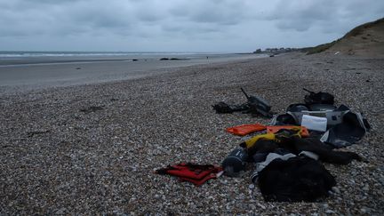 Ce naufrage, survenu dans la nuit du 24 novembre 2021, est&nbsp;le plus meurtrier depuis que les migrants tentent de traverser la Manche. (VALERIA MONGELLI / HANS LUCAS VIA AFP)