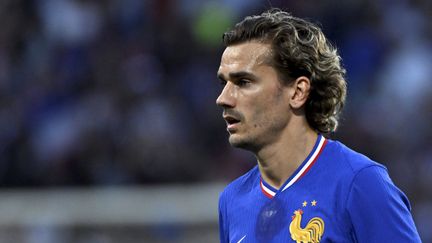 Antoine Griezmann, sous le maillot de l'équipe de France lors du match amical contre le Luxembourg, le 5 juin 2024. (MAXPPP)