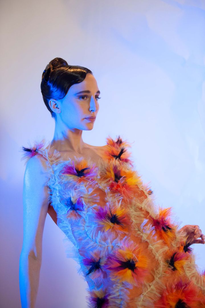 Franck Sorbier haute couture printemps-été 2022, 26 janvier 2022, à Paris (FranckSorbier/BrunoLePage)