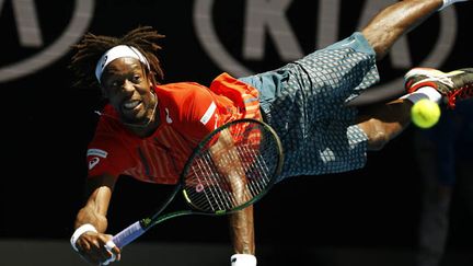 &nbsp; (Monfils en quarts de finale à Melbourne pour la première fois de sa carrière © REUTERS / Issei Kato)