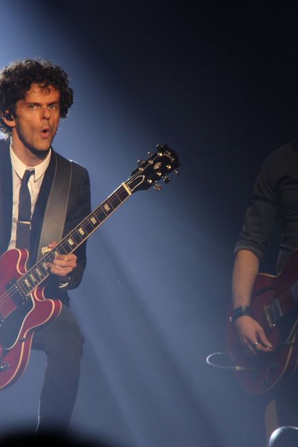 Michaël Gregorio lors de son passage au Bataclan pour son spectacle "J'ai dix ans", le 18 octobre.&nbsp; (JOCELYN MOREL)