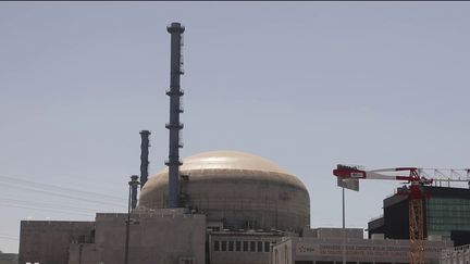 Nucléaire : la mise en service du nouvel EPR de Flamanville une nouvelle fois reportée (Capture franceinfo)