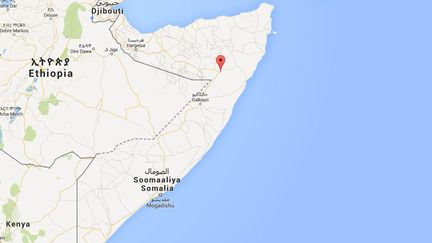 Garowe, capitale de la r&eacute;gion autonome somalienne du Puntland, o&ugrave; a explos&eacute; une bombe lundi 20 avril 2015. ( GOOGLE MAPS)