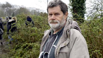 Marcel Thébault le 9 avril 2018 à Notre-Dame-des-Landes (Loire-Atlantique). (MAXPPP)