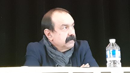 Philippe Martinez, secrétaire général de la CGT, à Charleville-Mézières (ardennes), 6 mars 2019. (ALEXANDRE BLANC / RADIO FRANCE)