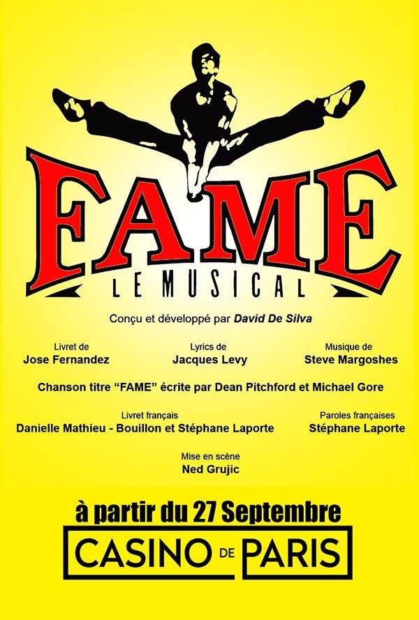 "Fame" au Casino de Paris, puis aux Folies Bergère. (DR)