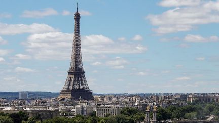 La vue sur la Tour Eiffel - juin 2017.
 (FRANCOIS GUILLOT / AFP)