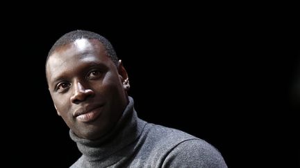 L'acteur Omar Sy lors de la cérémonie d'ouverture du festival de l'Alpe-d'huez (Isère), le 17 janvier 2017. (MAXPPP)