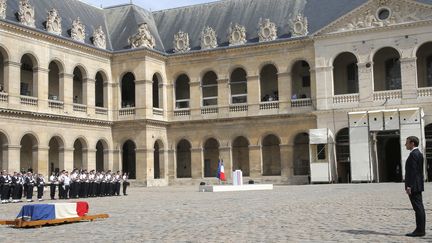 L'hommage national de la France à Simone Veil aux Invalides.
 (Michel Euler / POOL / AFP)