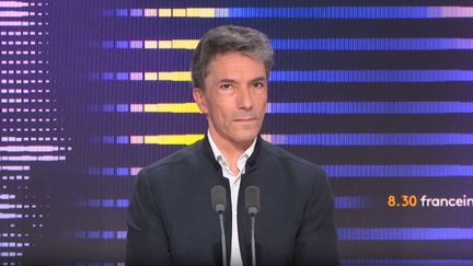 Marc Trévidic, ancien juge antiterroriste, président à la chambre de la Cour d'appel de Versailles, invité sur franceinfo le mercredi 1er novembre 2023. (FRANCEINFO/RADIOFRANCE)