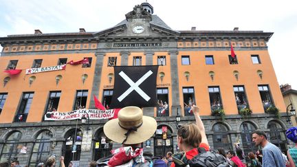 Manifestation des intermittents à Aurillac le 22 août 2014
 (Christian Stavel / La Montagne / MaxPPP)