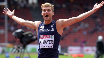 Le Décathlonien français Kevin Mayer