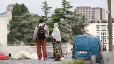 Cit&eacute; des po&egrave;tes, &agrave; Pierrefitte-sur-Seine (Seine-Saint-Denis), le 17 juin 2014. (ARNAUD JOURNOIS / MAXPPP)